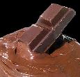 שוקולד מומס עם תוספות טעים מאוד!!!