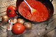 מרק עגבניות צלויות במרקם רוקפור